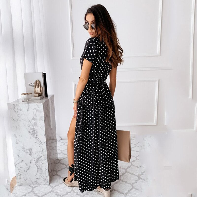 Vestido Poá Samantha