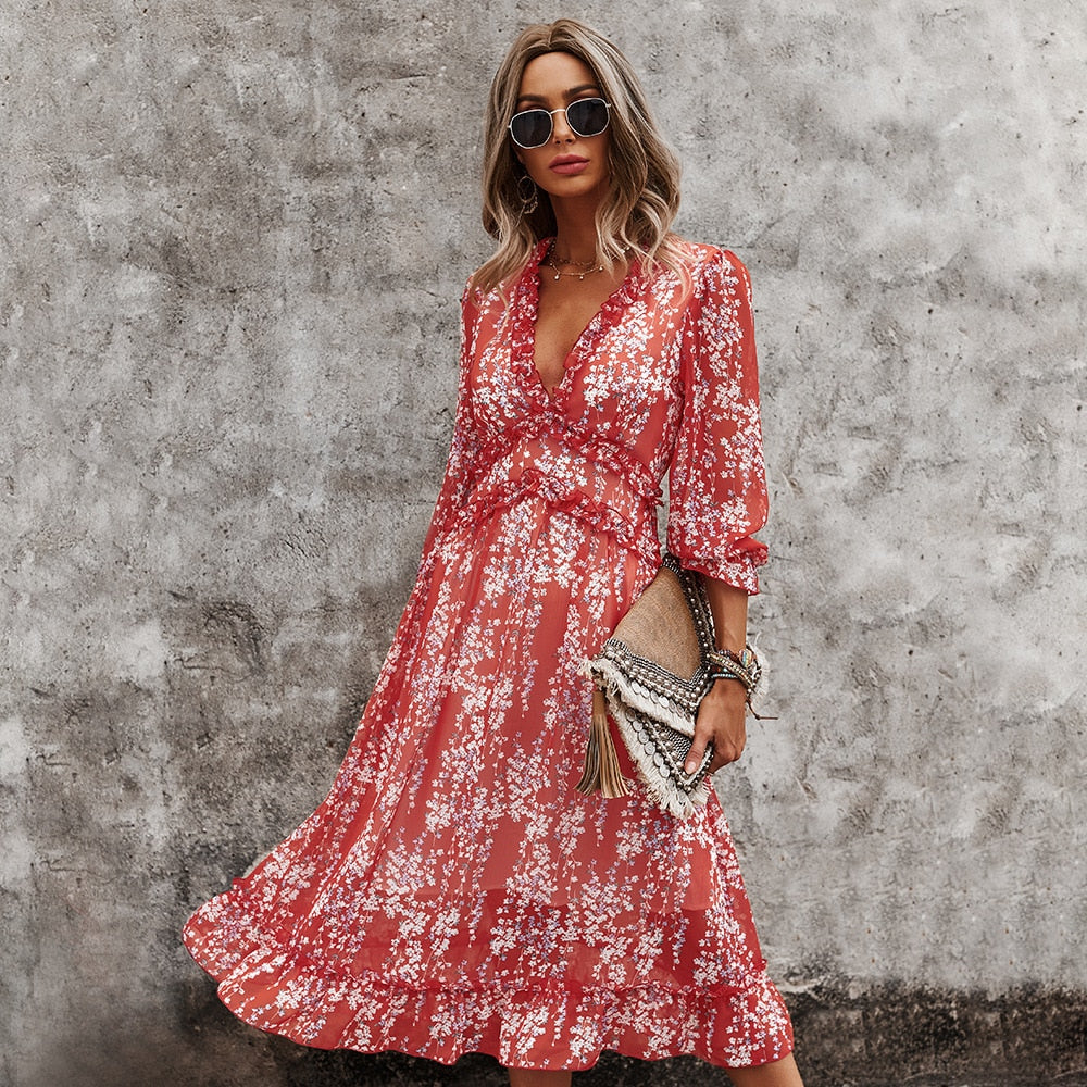 Vestido Midi Clariet