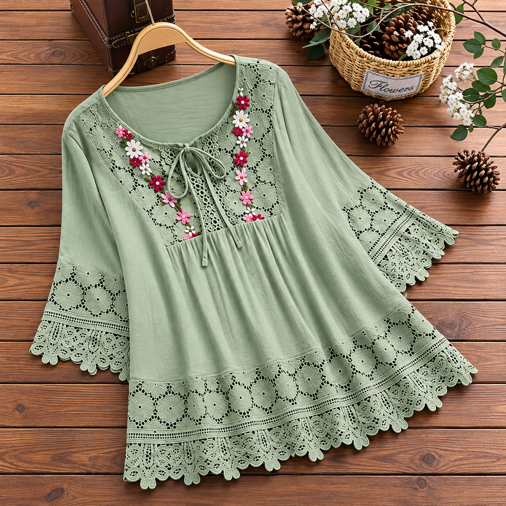 Blusa Aurora Floral – Compre 1 e Leve 2!