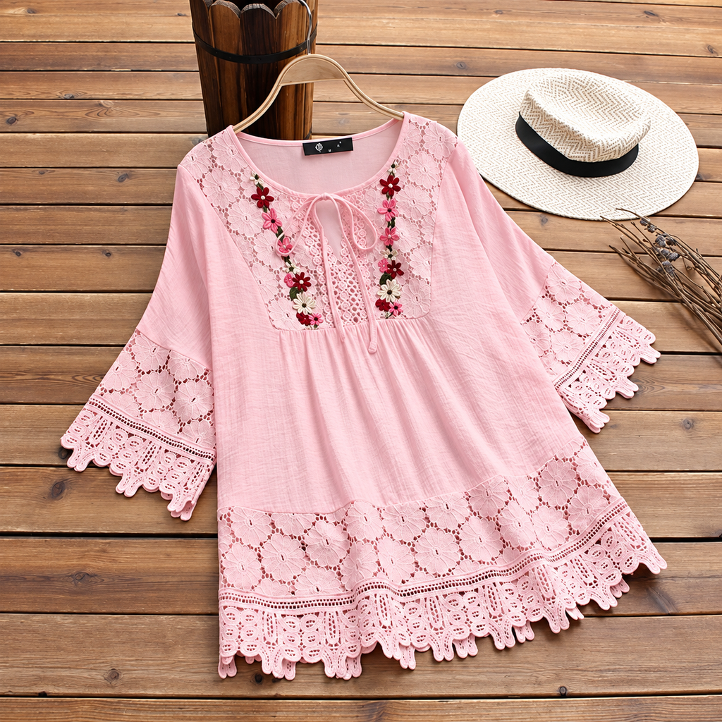 Blusa Aurora Floral – Compre 1 e Leve 2!