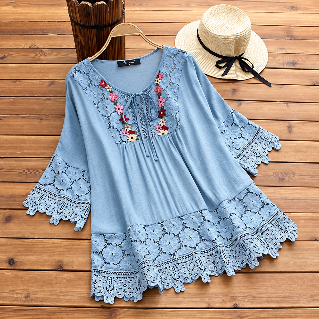 Blusa Aurora Floral – Compre 1 e Leve 2!
