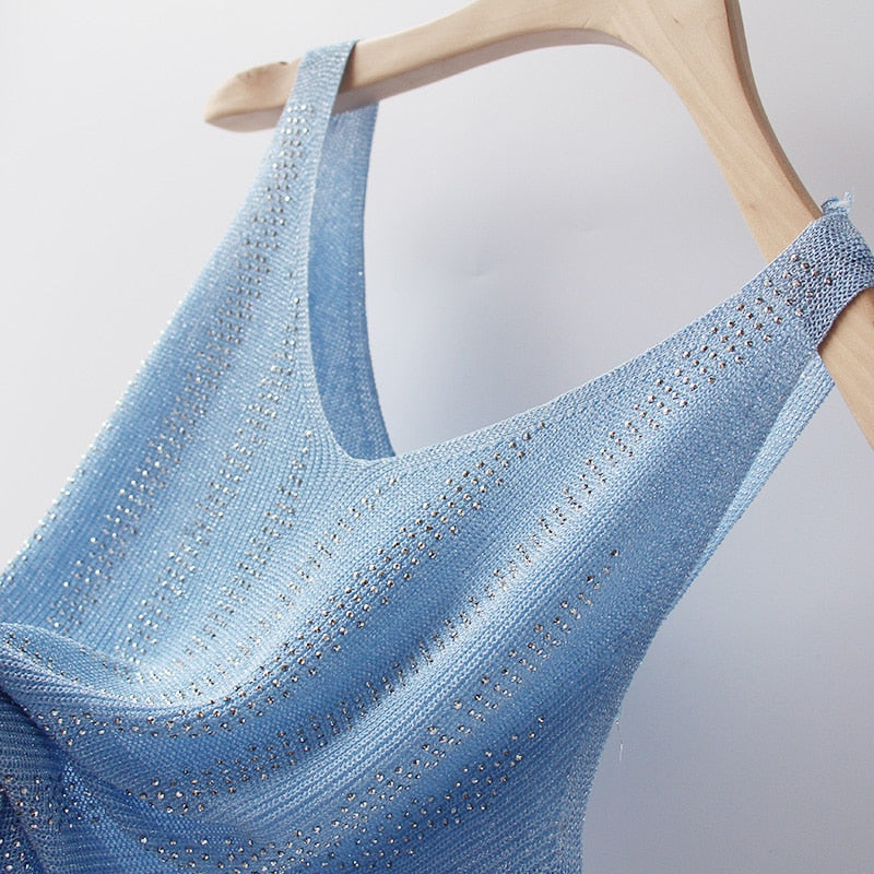 Blusa Regata Lurex Cler