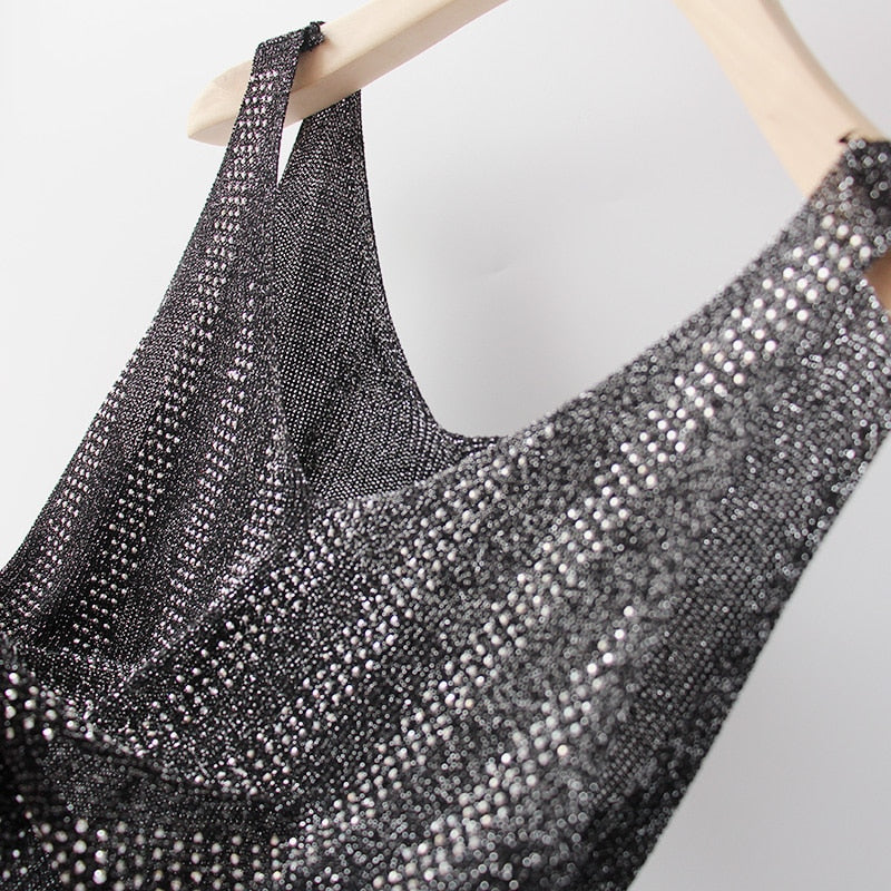 Blusa Regata Lurex Cler