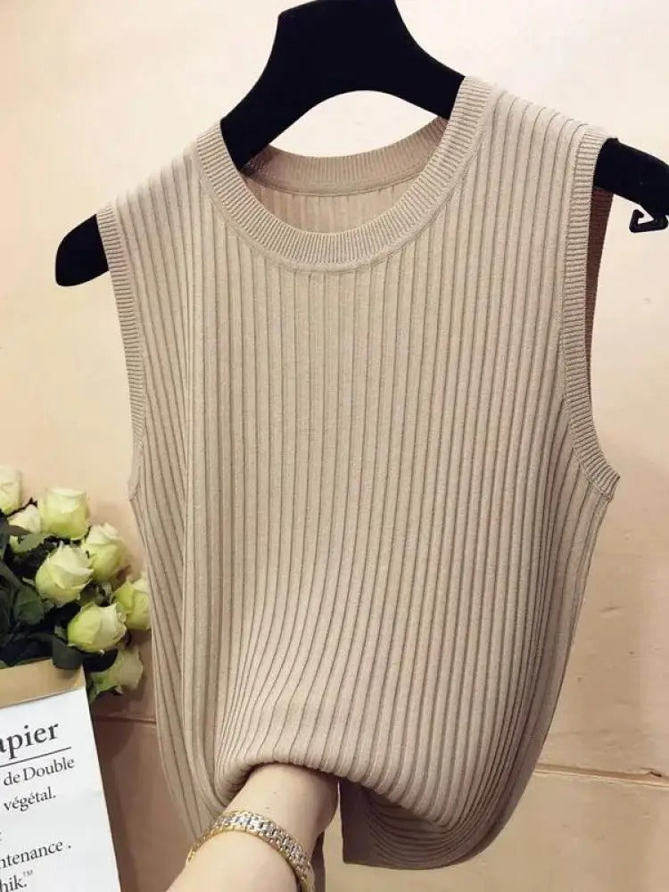 Blusa Regata Canelada Verano - Compre 1 e Leve 2