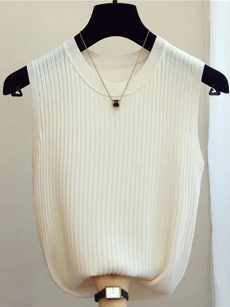 Blusa Regata Canelada Verano - Compre 1 e Leve 2