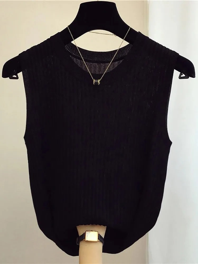 Blusa Regata Canelada Verano - Compre 1 e Leve 2