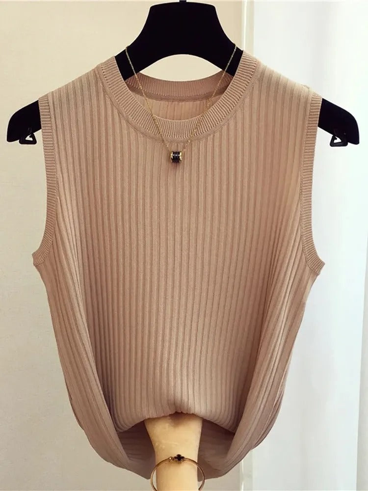 Blusa Regata Canelada Verano - Compre 1 e Leve 2